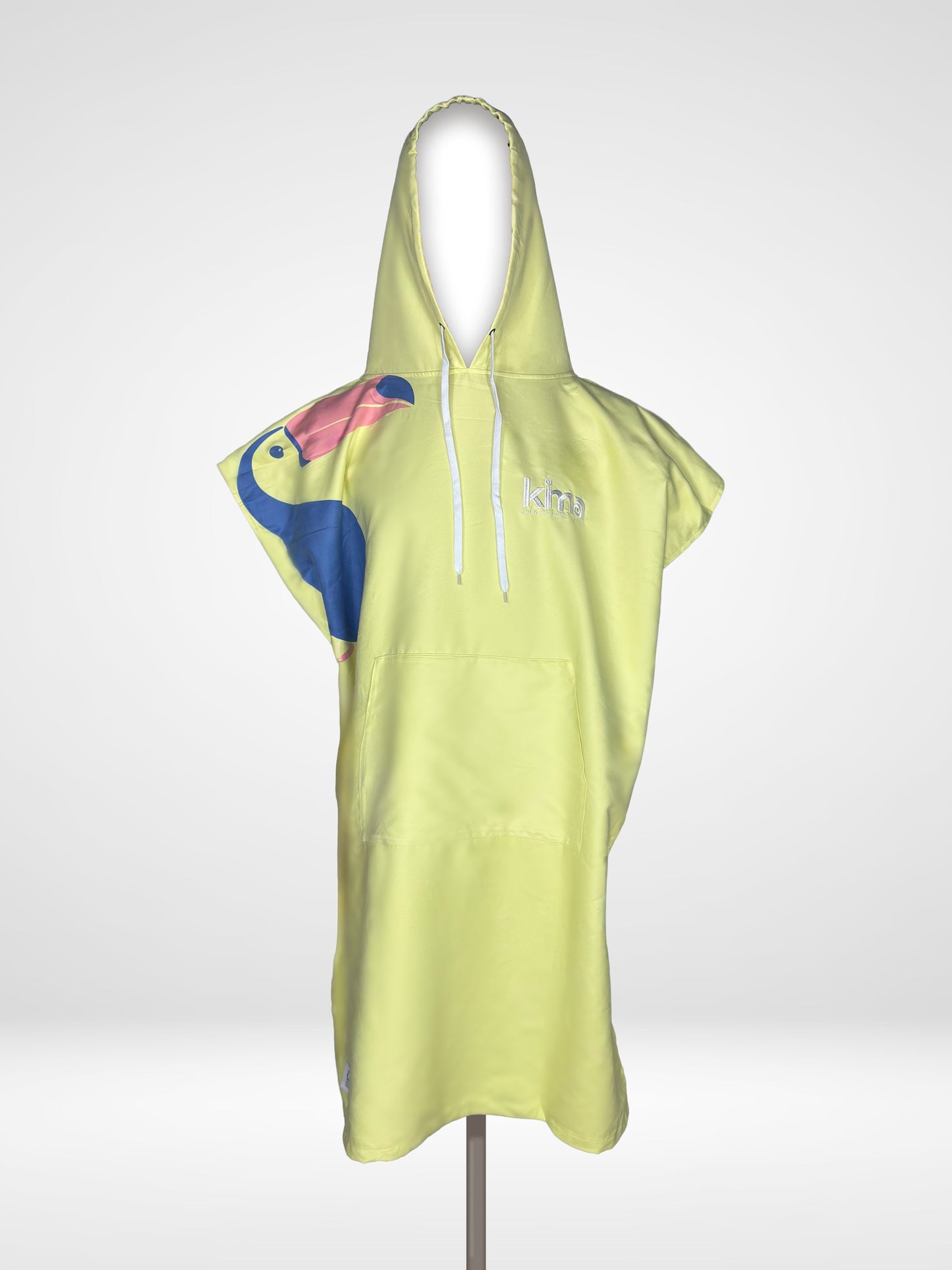 Poncho surf jaune