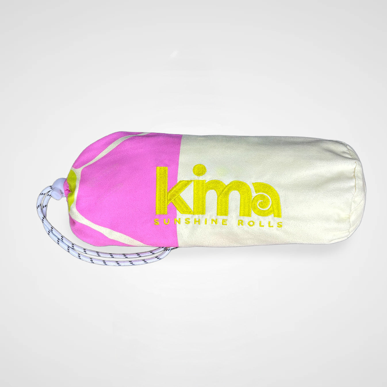 Serviette de plage XXL en microfibres - FLOWER Rose