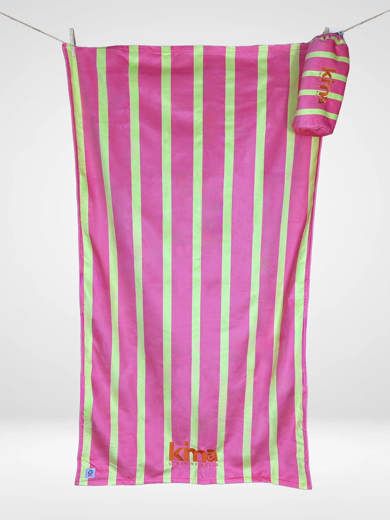 Serviette de plage COMFY - MATELOT Rose