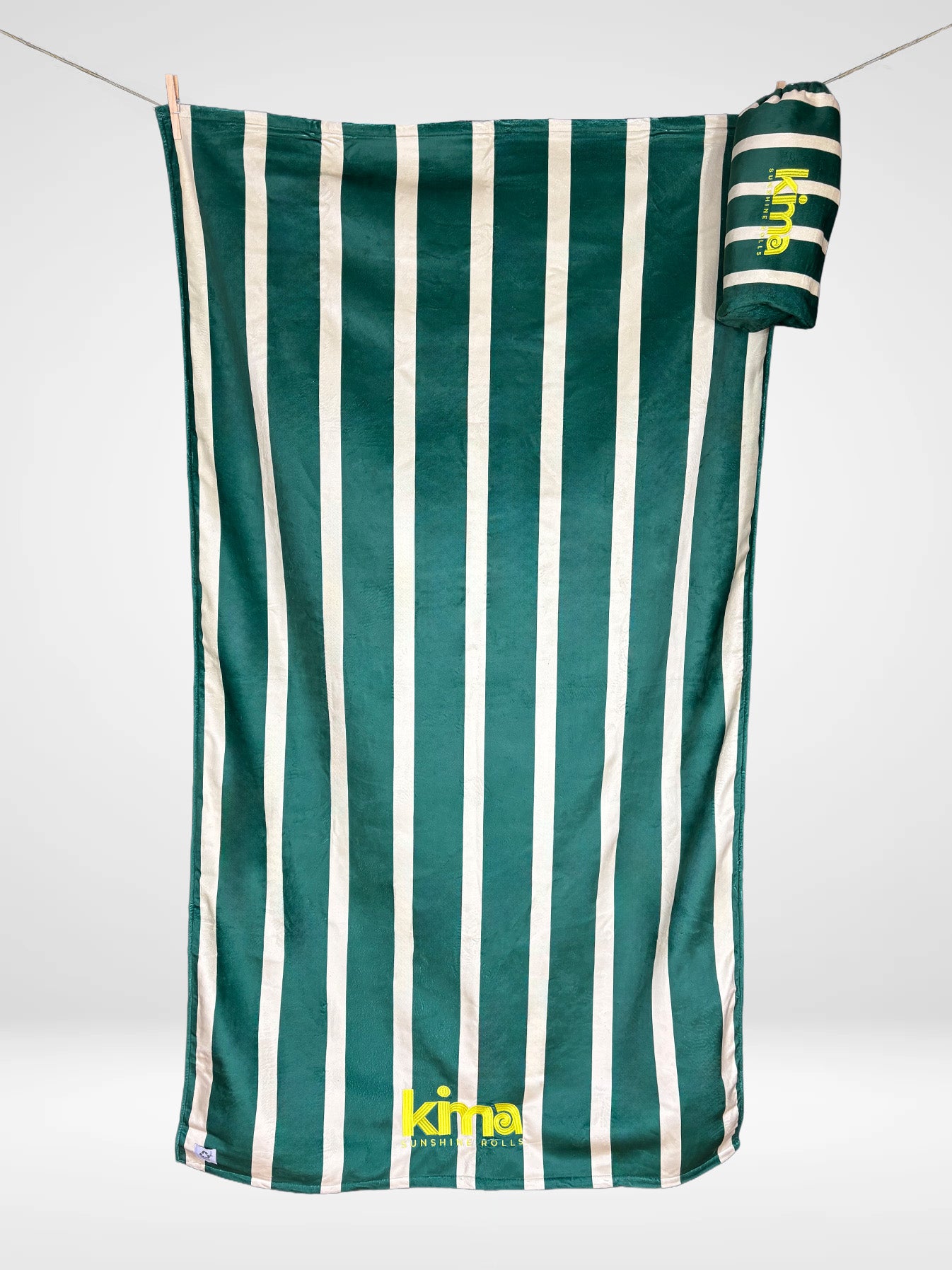 Serviette de plage COMFY - MATELOT Vert