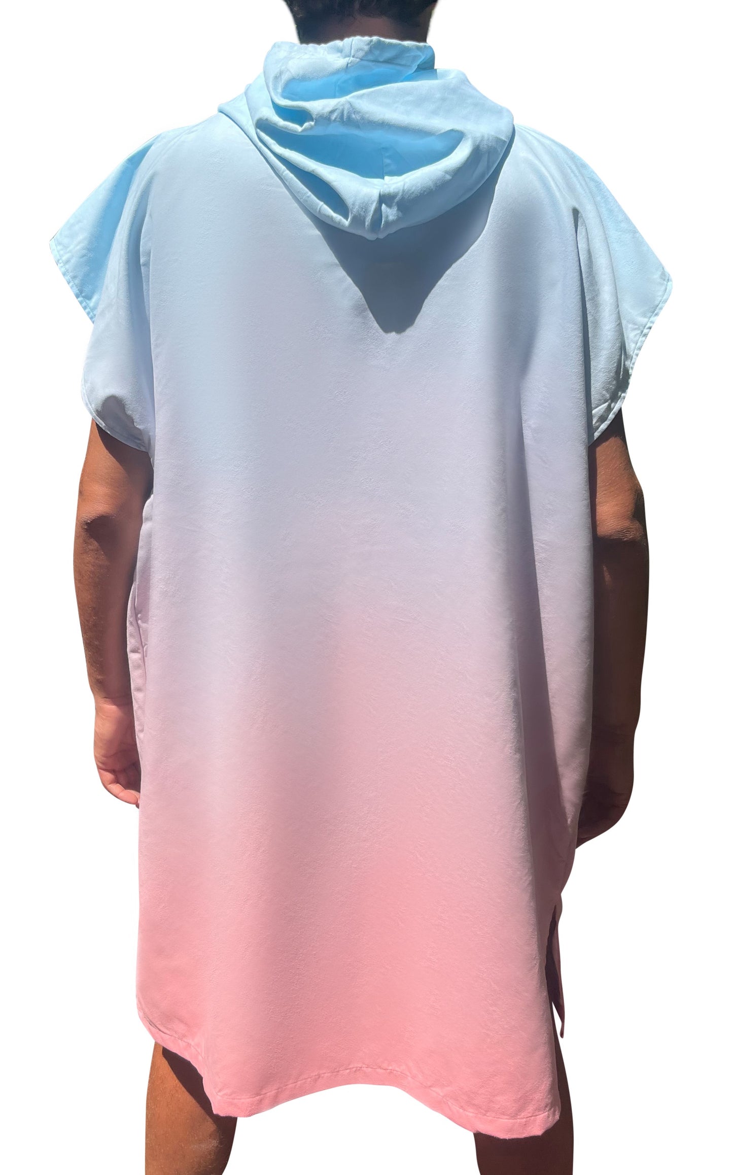 Poncho de Surf en microfibres - Tie-dye Kiss cool