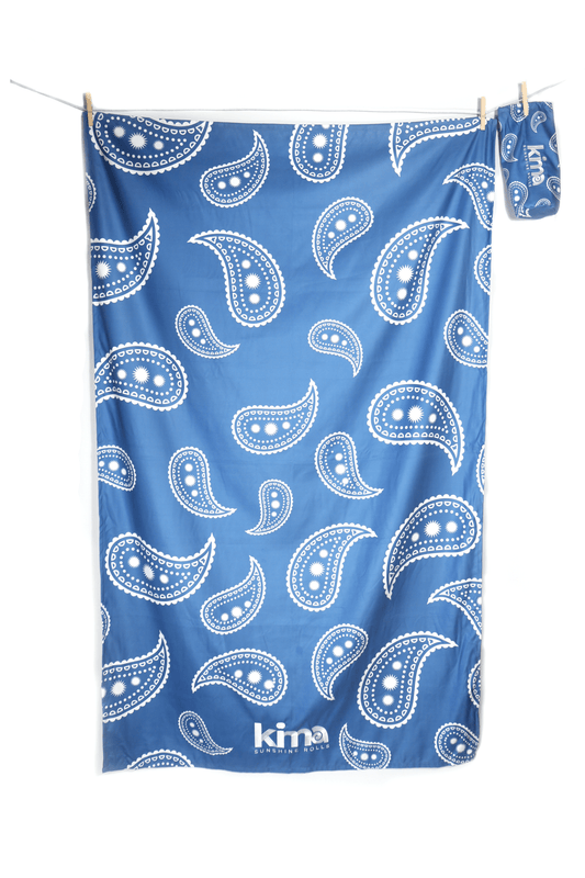 Serviette de plage XXL en microfibres - Bandana