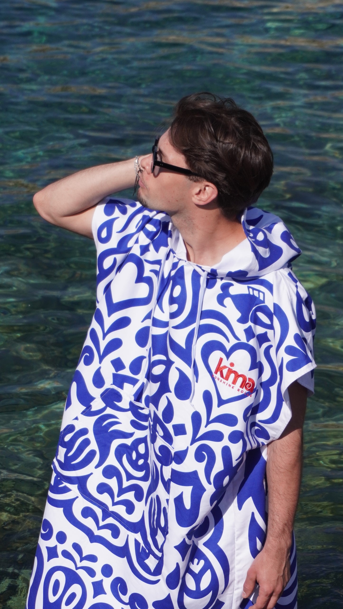 Microfiber Surf Poncho - Etxola Terracotta