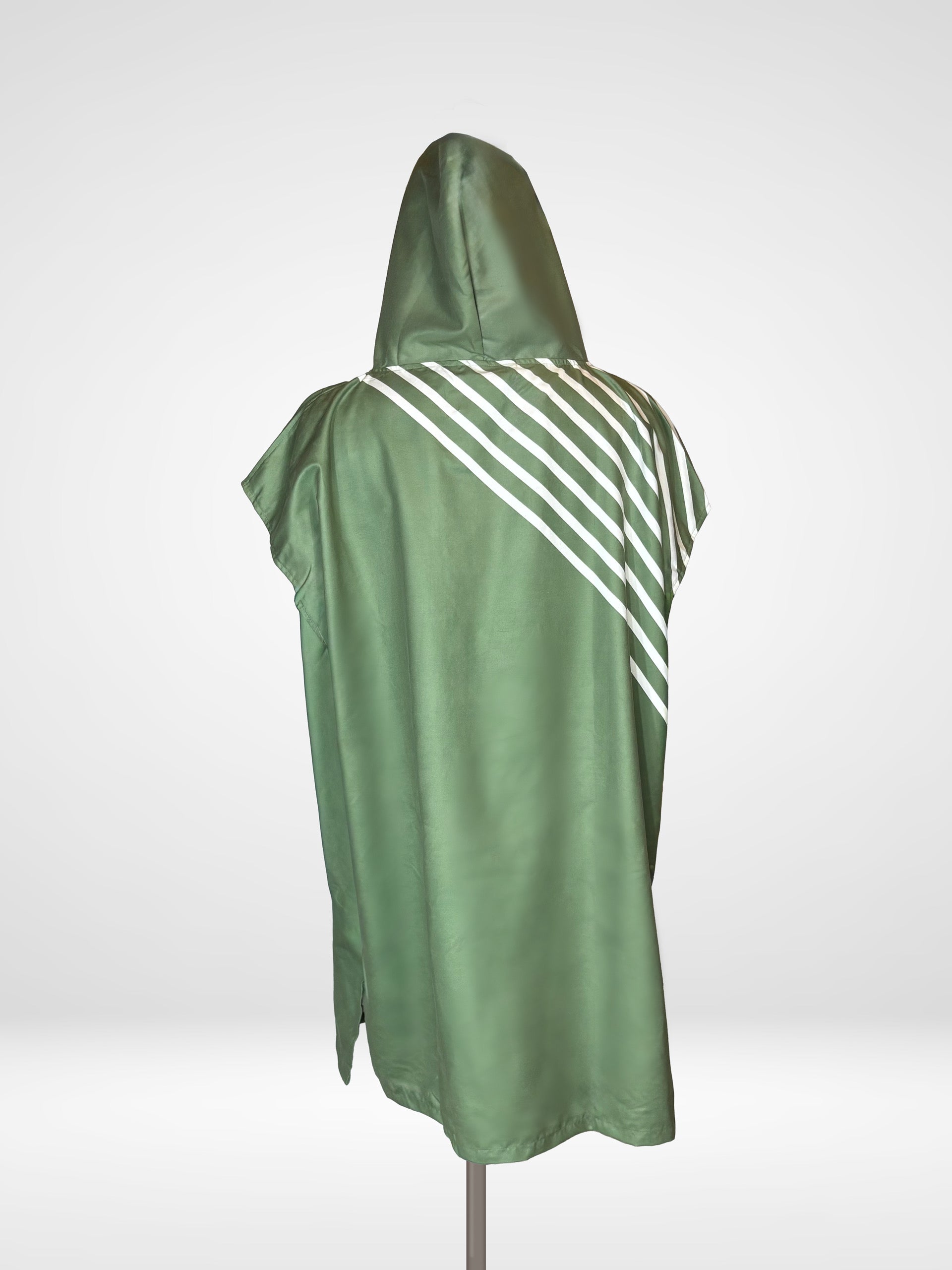 Poncho de bain kaki