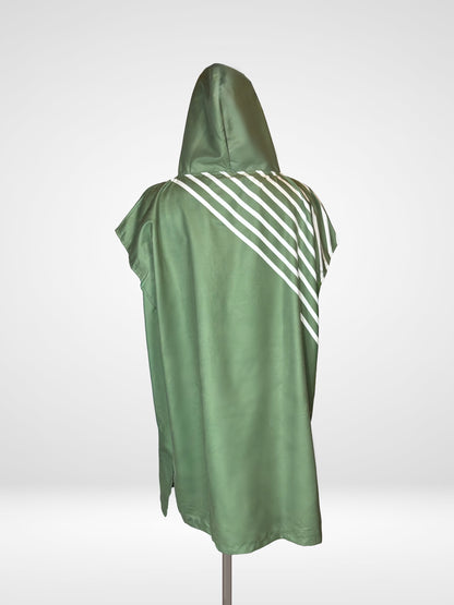 Poncho de bain kaki