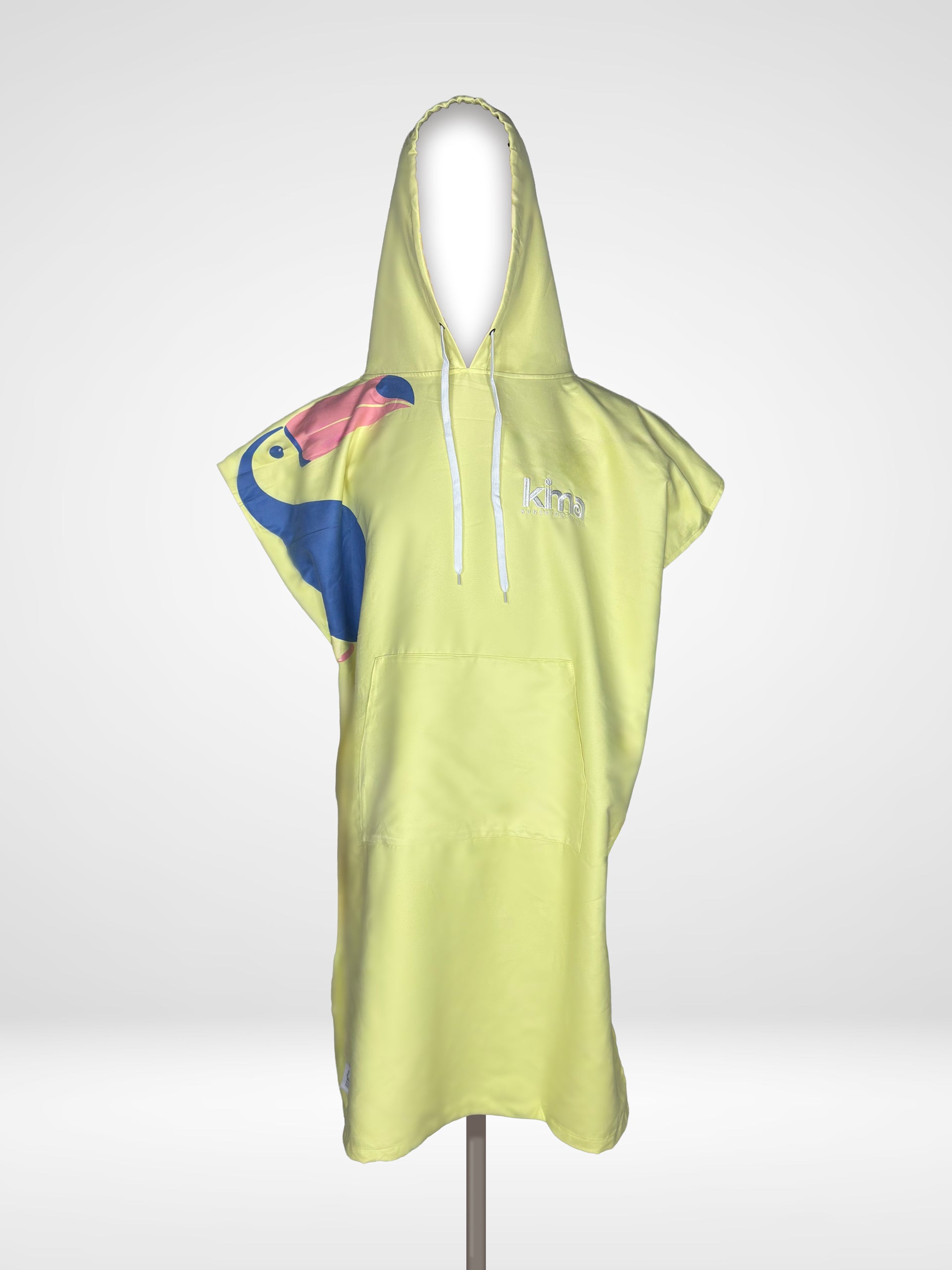 Poncho surf jaune