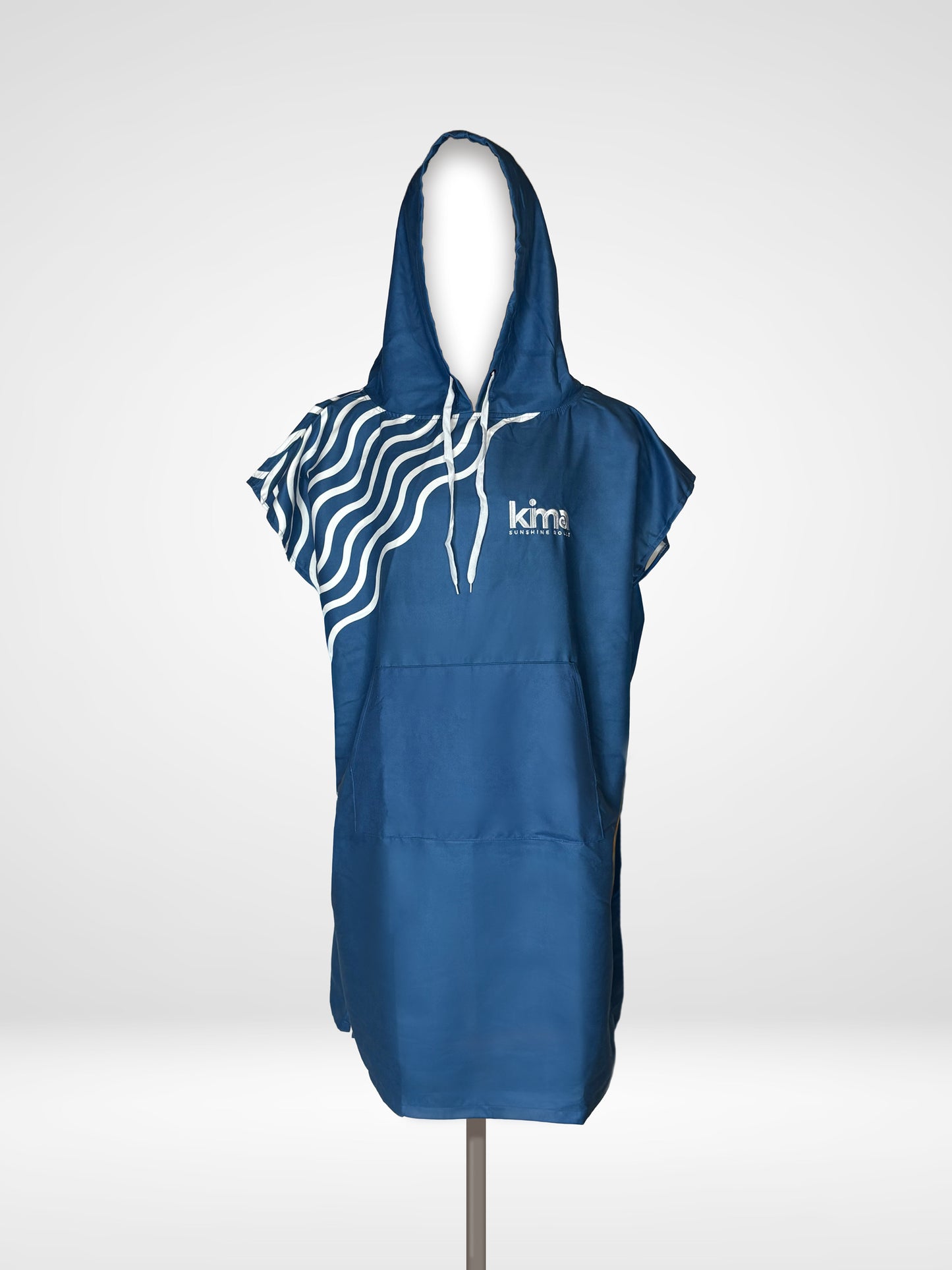 Poncho surf bleu