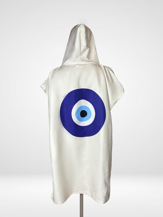 Poncho de surf œil grec 