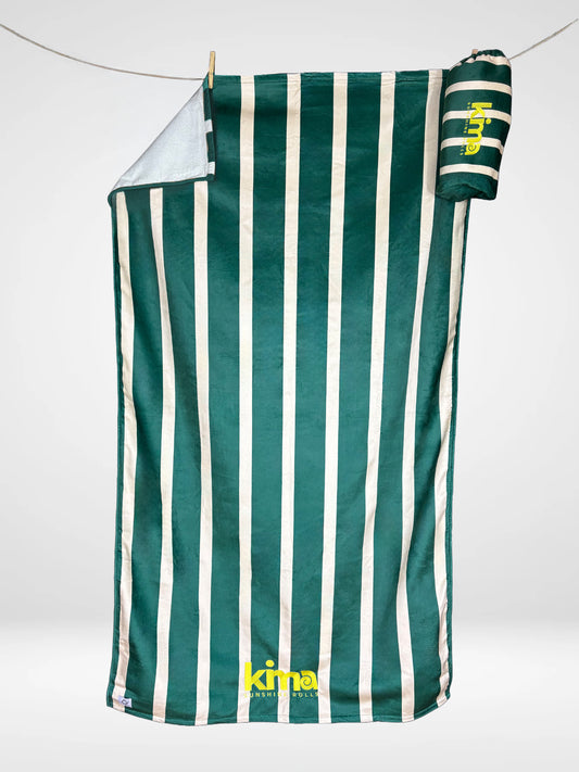 Serviette de plage COMFY - MATELOT Vert