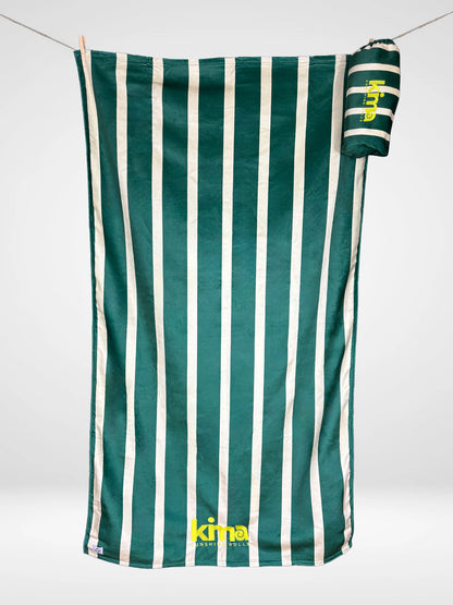 Serviette de plage COMFY - MATELOT Vert