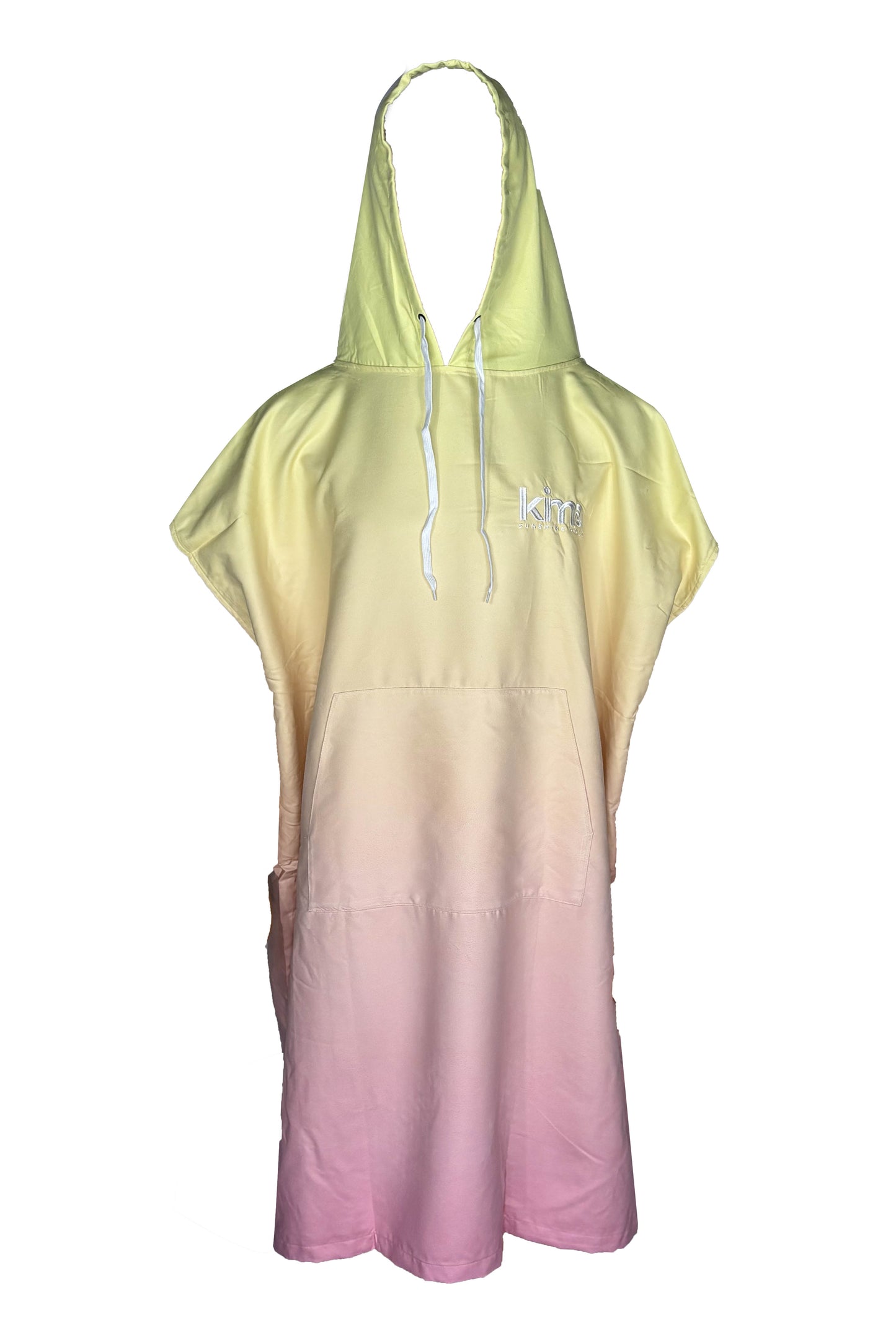 Poncho de Surf en microfibres - Peach summer