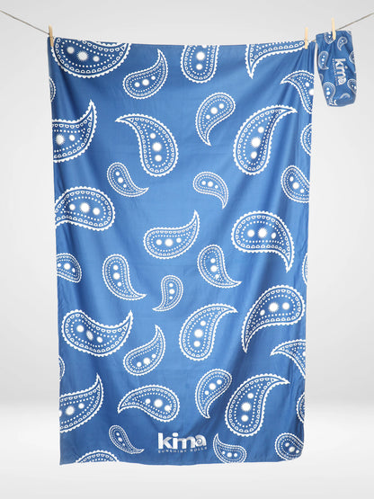 Serviette de plage XXL en microfibres - Bandana