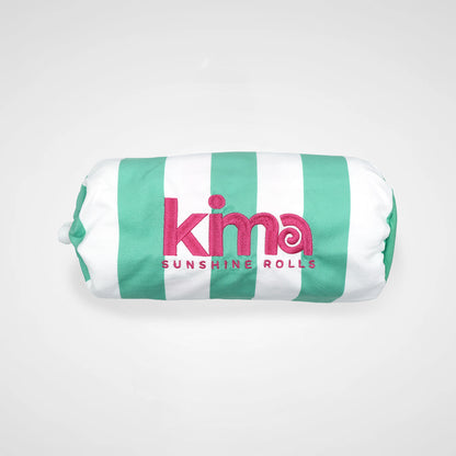 Serviette de plage XXL en microfibres - ETXOLA Vertes Menthe